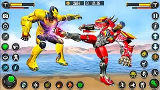 Thumbnail: Bee Robot Transformation Jet Car Robot Game Super Battle in Robot Town Car Truck - Android Gameplay