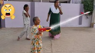 Thumbnail: Ammu's new Airplane Gun| Mrs.Abi 2.0