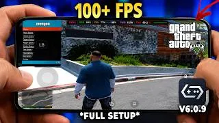 Thumbnail: 🔥 GameHub V6.0.9 Released! | Frame Generation Test on GTA 5 Mobile 2026 😱