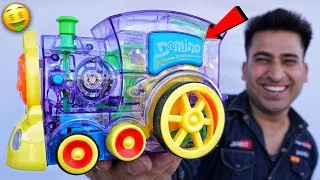 Thumbnail: Domino Funny Train Unboxing 😍 Ghanto Ka Kaam Minto Me Karegi 😯