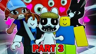 Thumbnail: ANIMAL HOSPITAL, BUT BARNEY IS FRIENDLY!? (Part 3) Roblox Animation