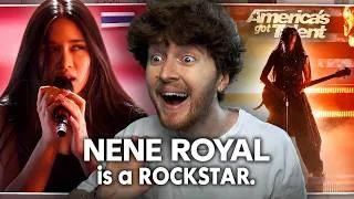 Thumbnail: NENE ROYAL GETS THE GOLDEN BUZZER! (Black Hole Sun | AGT Reaction)