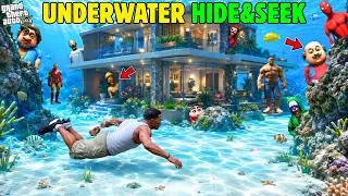 Thumbnail: Franklin Playing Underwater HIDE and SEEK in GTA 5!