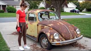 Thumbnail: ASMR Restoration | Volkswagen Beetle (VW Beetle) Restoration in a Dirt Pile