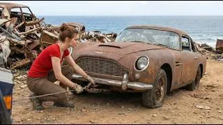 Thumbnail: Restoration is Chilling James Bond Aston Martin DB5 Found as Ocean Trash After Years Abandoned ASMR