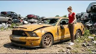 Thumbnail: A Mustang Shelby GT500 Was Hidden Beneath This Mine… Full Restoration | ASMR