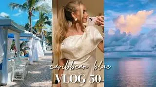 Thumbnail: Caribbean Blue 🐠🛳️🪸 || VLOG 50  || Cruising Miami, Grand Cayman, & Cozumel, Formal GRWM, & More!