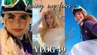 Thumbnail: facing my fears 😖😅 || Vlog No. 49 || Appointments, SAHM Play Dates, Skiing, & Heart-to-Hearts