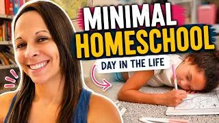Thumbnail: Summer Homeschool Day in the Life | Relaxed Learning, Catch-Up Work & Real Life