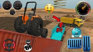 Thumbnail: Mitti modified 😈 tractor 🚜 mahendra and kubuta 5502 tractor and contraction on