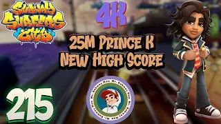 Thumbnail: Subway Surfers City - Gameplay 215 - Prince K 25M High Score