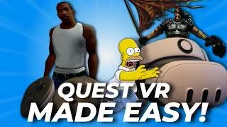 Thumbnail: Meta Quest 3 VR Mods Made Easy! GTA San Andreas, Simpsons & More in VR