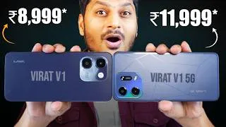 Thumbnail: Lava VIRAT V1 5G & Lava VIRAT V1 4G Unboxing & First Look | Biggest Virat Series on Flipkart