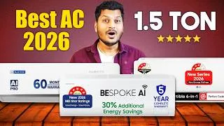 Thumbnail: Best AC 1.5 Ton 5 Star in India 2026 | Best AC 2026 | Best AC Under 30000 to 40000