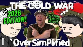 Thumbnail: The Cold War | OverSimplified | History Teacher Reacts