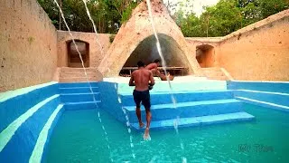 Thumbnail: 120 Days Minecraft in real life to build an Underground Swimming Pool