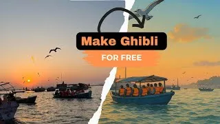 Thumbnail: How to convert your Images into Ghibli Art for Free | AI | Chat GPT
