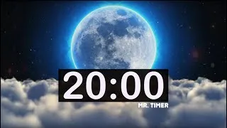 Thumbnail: 20 Minute Timer with Relaxing Music! Calm Music for Peace, Meditation, Sleep for Kids!