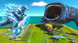 Thumbnail: King of The Water VS King of The Ice - Godzilla Earth Ice Frostbite VS Bloop + Aquatics - ARBS