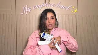 Thumbnail: MY EMPTIES HAUL ✨