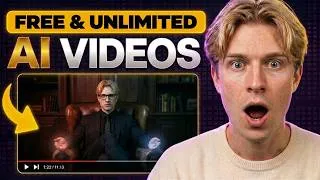 Thumbnail: Stop Paying: Make Unlimited VEO 3.1 AI Videos with Consistency!