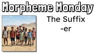 Thumbnail: Morpheme Monday | The Suffix -ER | Comparative | Mr. Wolfe's Classroom