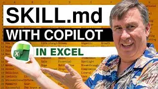 Thumbnail: Excel Hot! Copilot Custom Skills - Episode 2742