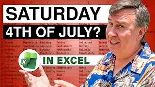 Thumbnail: MrExcel Refutes The Meme About Chicago Saturday In The Park 4th July