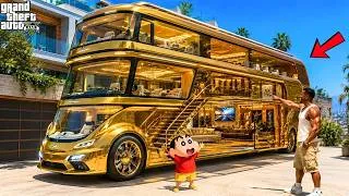 Thumbnail: Franklin Buys Shinchan His First School Bus In GTA 5! | GTA 5 Bangla Gameplay