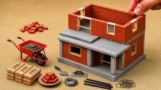 Thumbnail: 360 Hours Building a Luxury 2-Story Mini Villa with $1000 and Tiny Bricks
