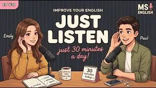 Thumbnail: Improve Your English Just by Listening | 30 Minutes Everyday English Practice