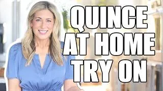 Thumbnail: Quince At Home Try On | Pre-Fall Outfits Fashion For Women