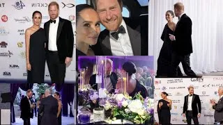 Thumbnail: #HarryandMeghan at David Foster Foundation 40th Anniversary Gala. #viral #viralvideo #trending #fyp 