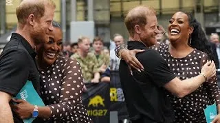 Thumbnail: #PrinceHarry at The Invictus One Year to Go event at the NEC Birmingham #viral #trending #viralvideo