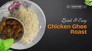 Thumbnail: Restaurant Style Chicken Ghee Roast | Easy Homemade Recipe
