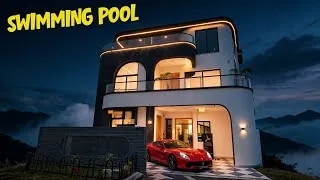 Thumbnail: 10 marla ARTISTIC CURVY House with Swimming Pool For Sale in b17 Islamabad