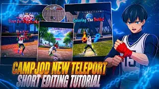 Thumbnail: @CampJodff NEW BIMASKTI MOMENT TELEPORT SHORTS EDITING TUTORIAL 🔥 CAMPJOD FF QUALITY TUTORIAL 💯
