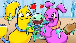 Thumbnail: Hoola & Pom Pom Love to Play with Young Toe Jammer