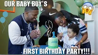 Thumbnail: 😢 Baby Boy's FIRST BIRTHDAY PARTY!! 🥳 🎂 FINALLY A VLOG 💙| Msnaturally Mary