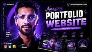 Thumbnail: $7000 Portfolio Website Personal using HTML, CSS and JavaScript | Complete Responsive Website