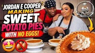 Thumbnail: Jordan E. Cooper Makes SWEET POTATO PIE With NO EGGS?! 😳🥧 | Whiskin’ It All with Ms. Pat