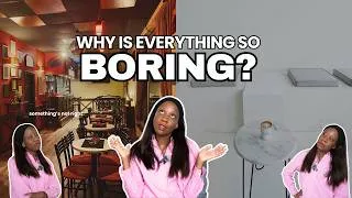 Thumbnail: The Death of Originality - Why Does Everything Look the Same?