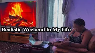 Thumbnail: A Realistic Weekend in My Life as a Mom Living In Nigeria | Reading, Cleaning, Cooking & Family Time