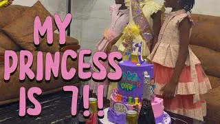 Thumbnail: My Princess Turns 7 | Birthday Vlog | Budget-Friendly Party Pack Idea
