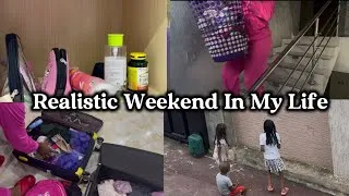 Thumbnail: A Realistic Weekend In My Life As A Mom Living In Nigeria | Travel Prep | Calm Moments & Mom Life