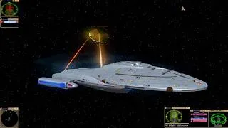 Thumbnail: Intrepid Class vs Ferengi Cruisers | KM | Star Trek Bridge Commander