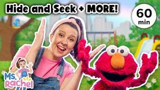 Thumbnail: Hide and Seek with Ms Rachel & Elmo + More Games, Kids Songs, Nursery Rhymes & Social Skills
