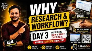 Thumbnail: How I Built My First Prototype | Building FluuexQR From Zero – Day 3