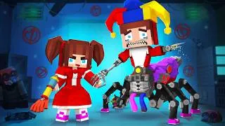 Thumbnail: JJ PROTOTYPE and JJ`s Girl POPPY - Love Story - Maizen Minecraft Animation