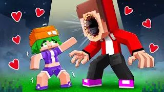 Thumbnail: JJ SHAWARMA Monster and IVY - Love Story - Maizen Minecraft Animation